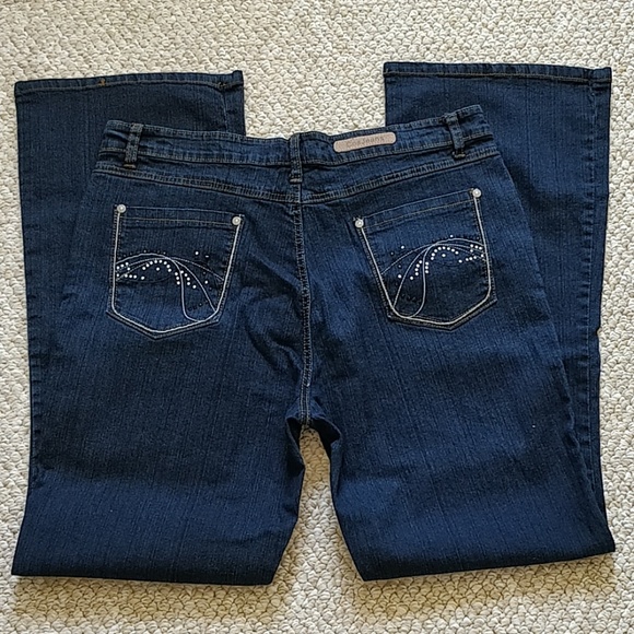COS Denim - COS Jeans rhinestones embellished bootcut 16